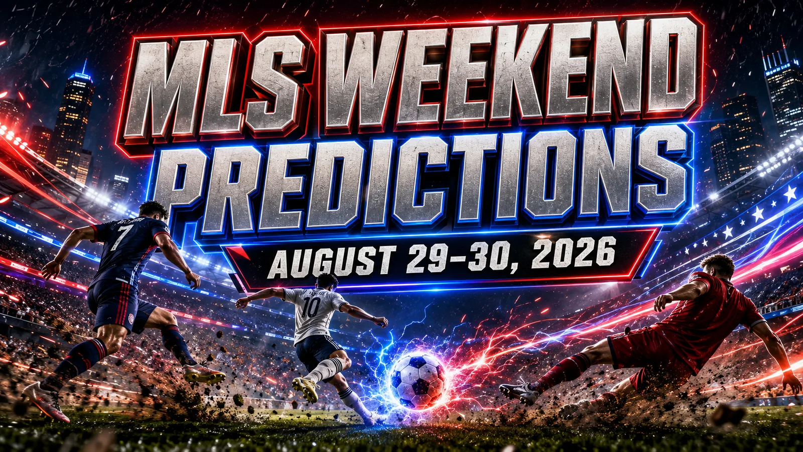 MLS Weekend Predictions for August 29–30, 2026