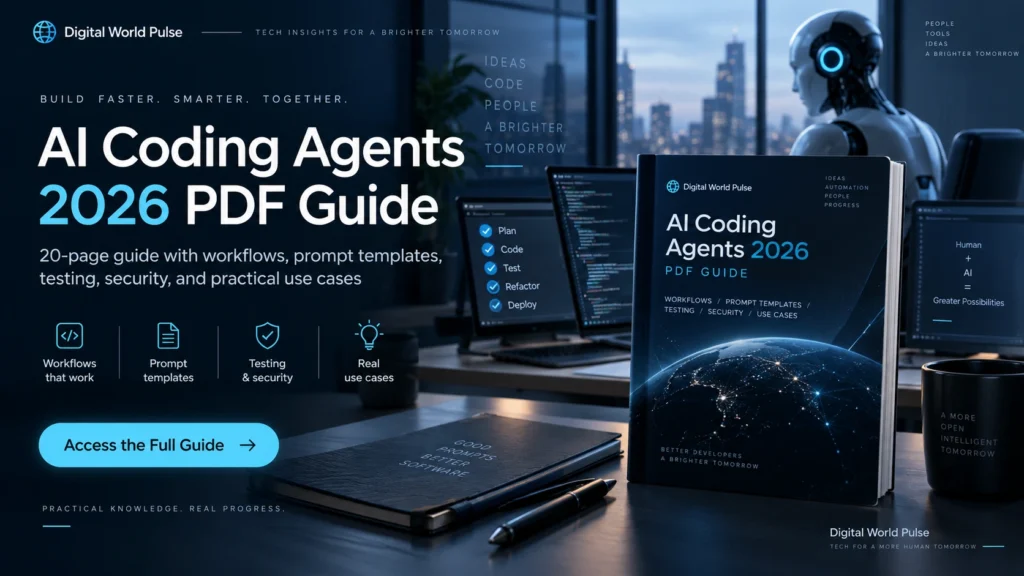 AI Coding Agents in 2026 PDF guide with workflows, prompt templates, testing, security and practical use cases