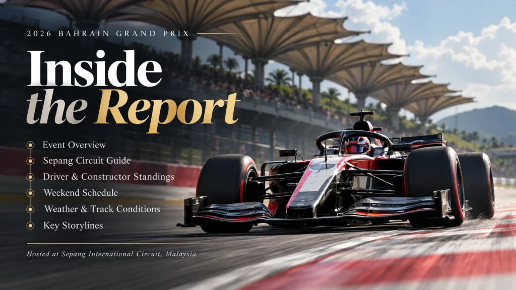 Bahrain GP 2026 inside