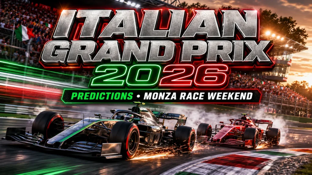 Italian Grand Prix 2026: Antonelli’s Stunning Monza Comeback