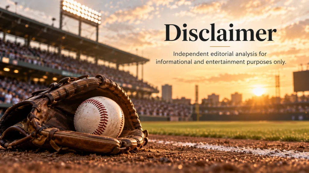 MLB Final Weekend 2026 Predictions – editorial disclaimer and informational notice