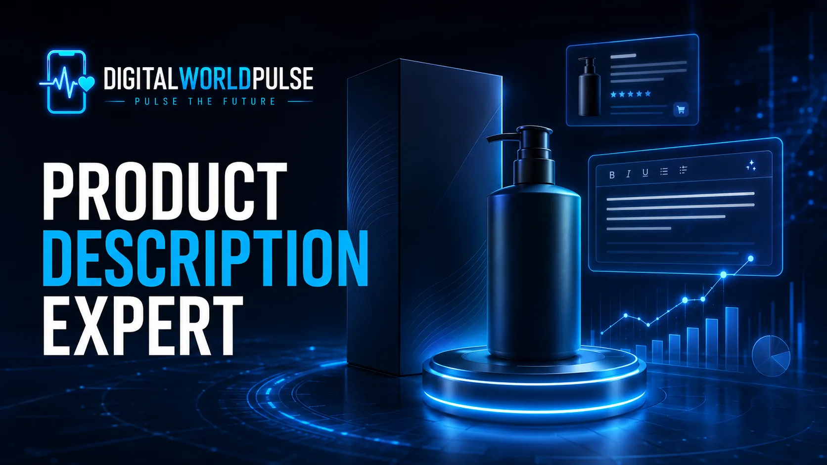 Product Description Expert AI ecommerce copywriting guide by Digital World Pulse