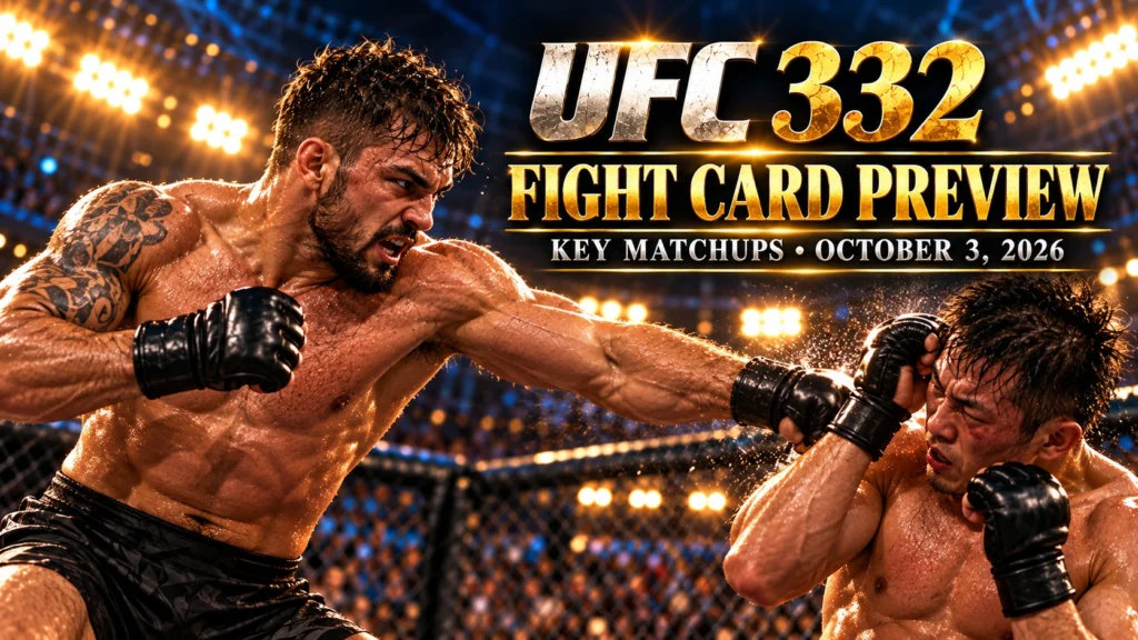 UFC 332 Silva vs Wang main card analysis