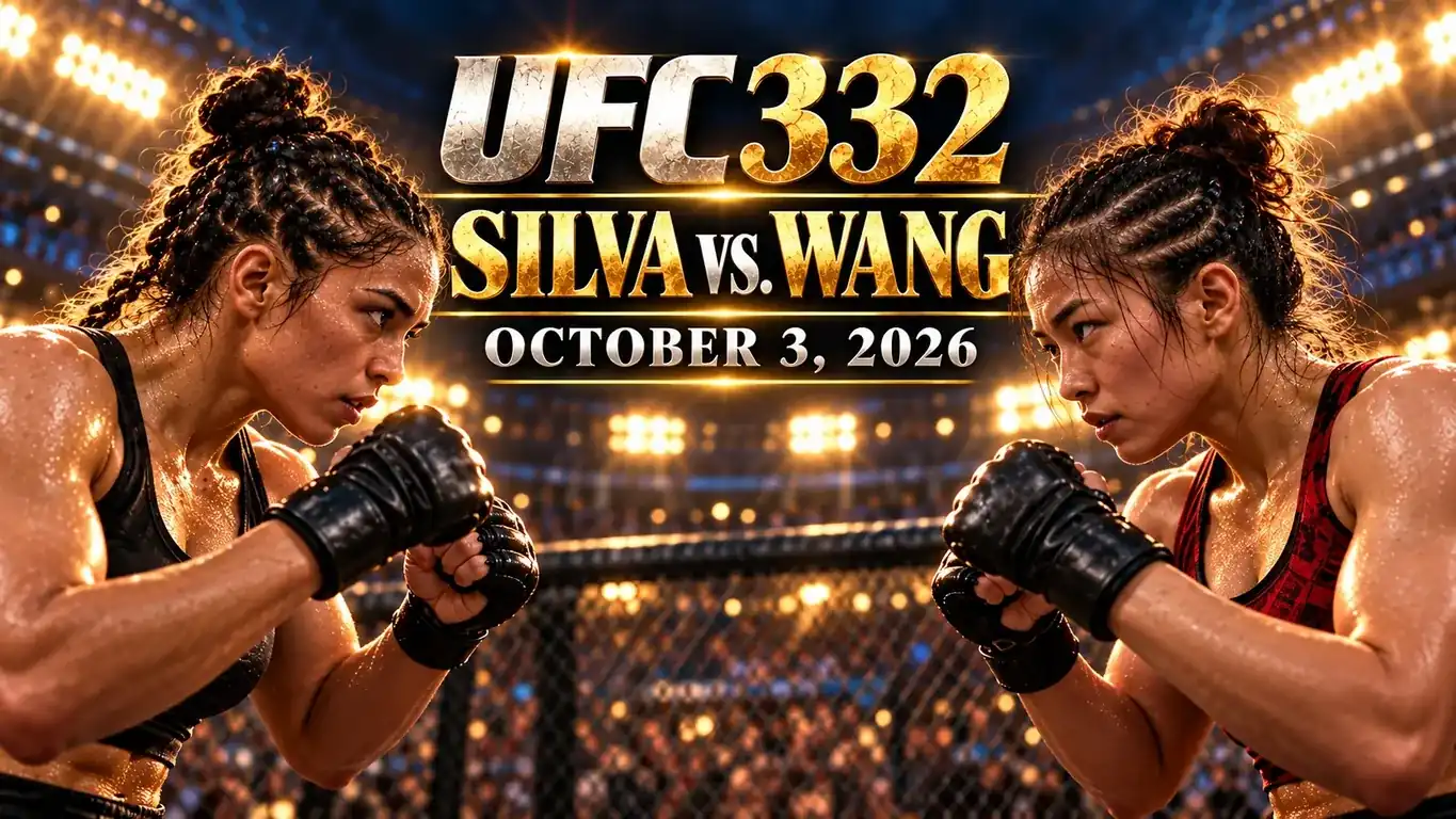 UFC 332 Silva vs Wang fight preview feature
