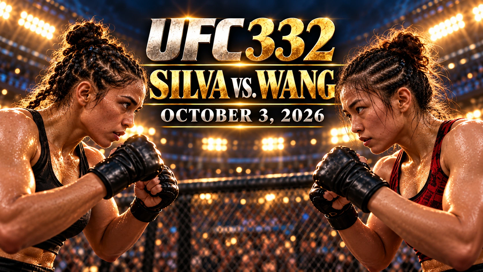 UFC 332 Silva vs Wang fight preview
