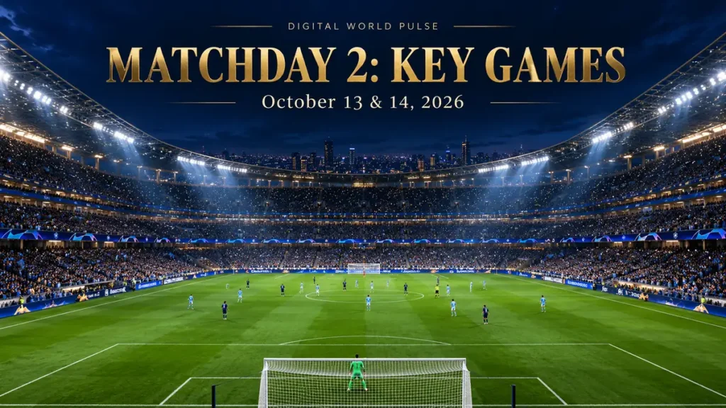 Champions League October 13 14 2026 schedule and biggest matchups