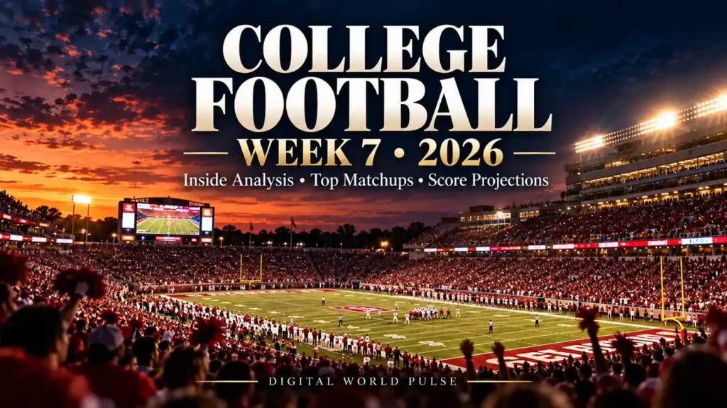 College Football Week 7 2026: 6 Best Games to Watch
