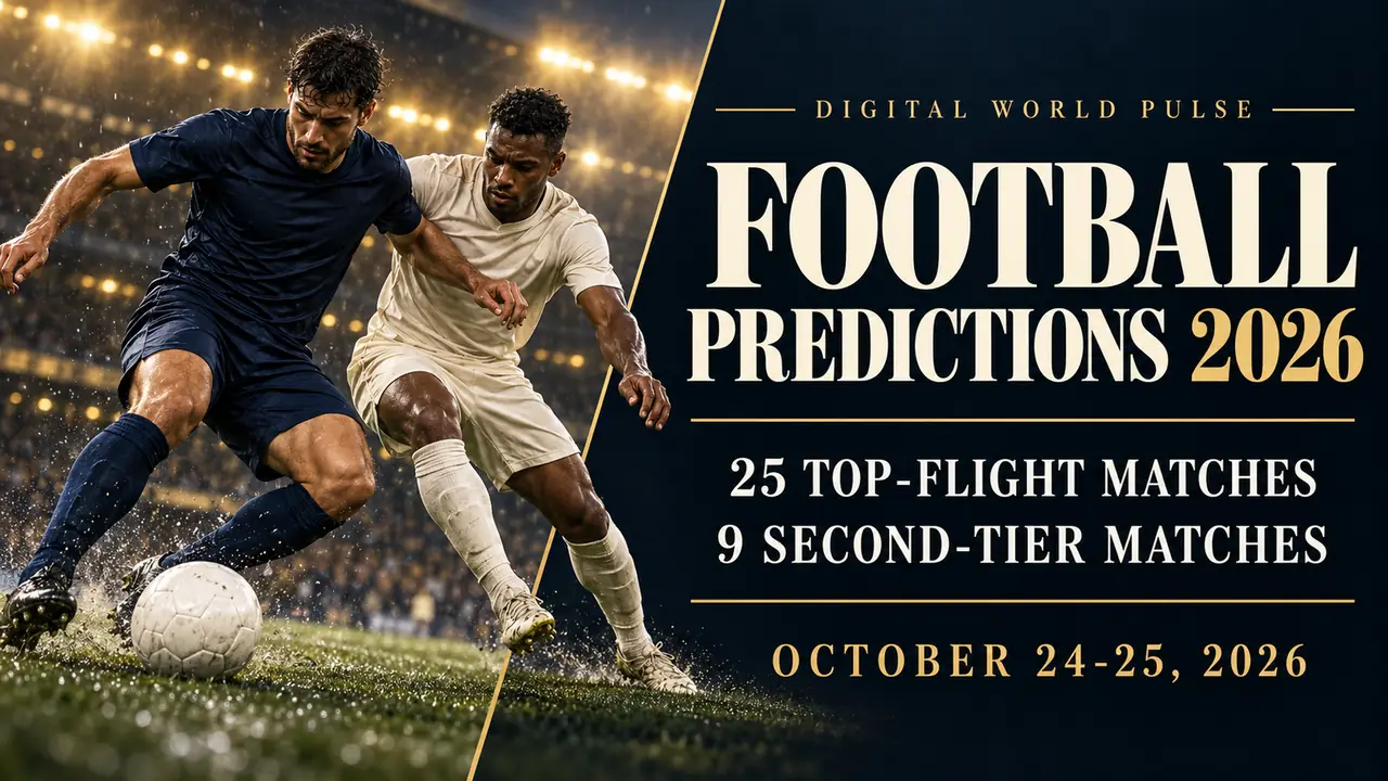 Football Matches October 24 25 2026