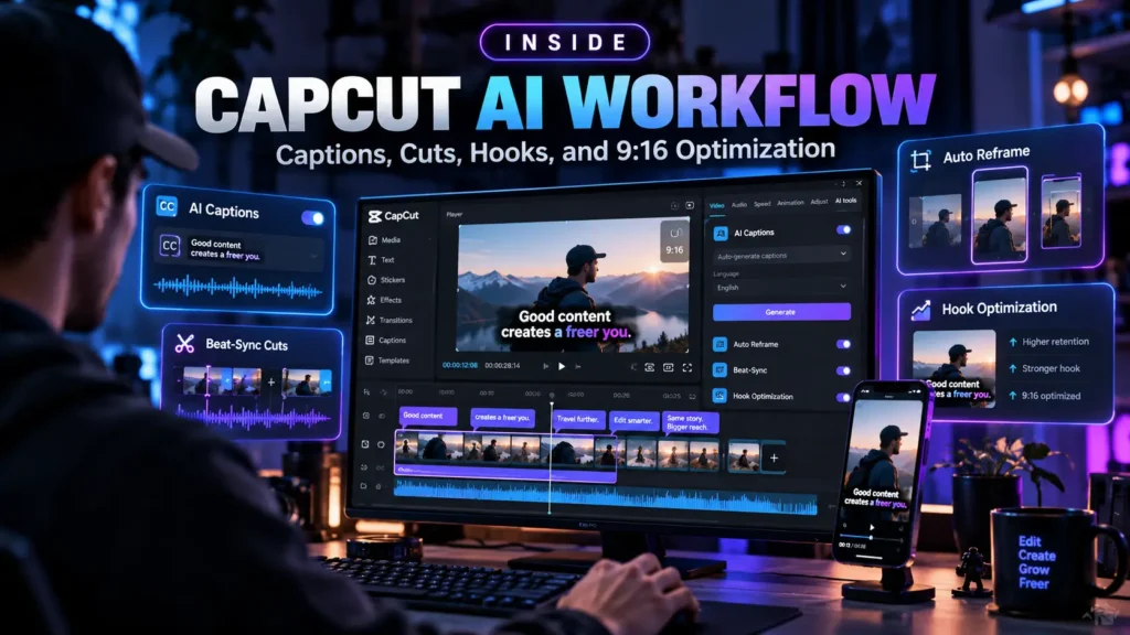 How to Use CapCut AI for Short-Form Video Content with AI tools for Shorts Reels and TikTok