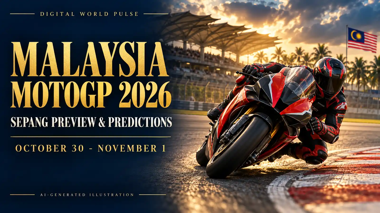 Malaysia MotoGP 2026 riders racing at Sepang International Circuit