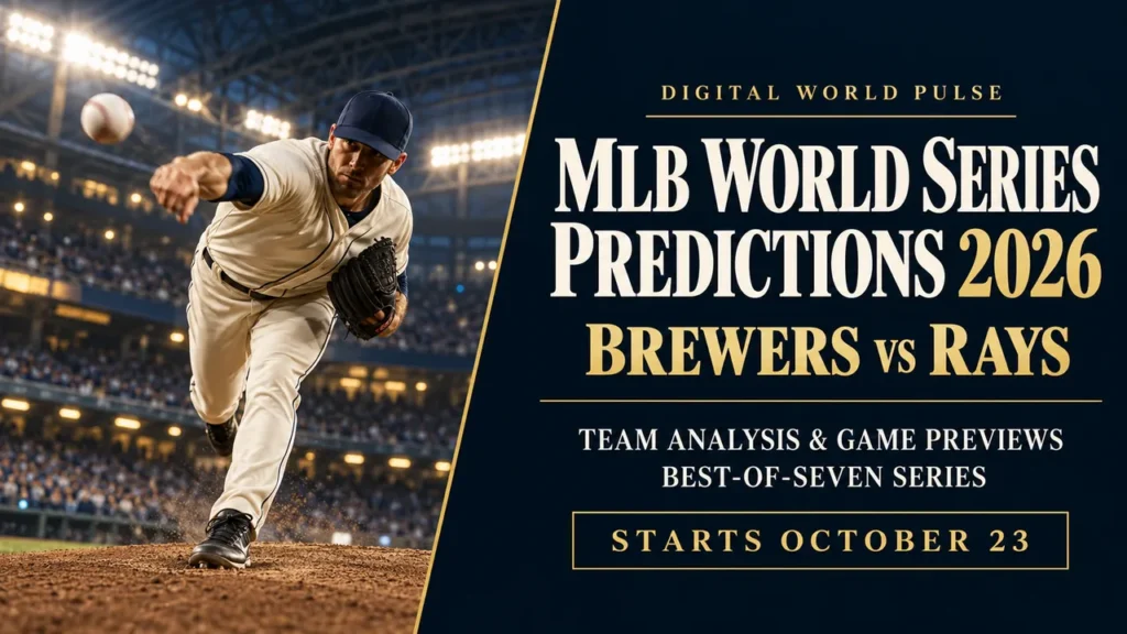 MLB World Series Brewers vs Rays 2026