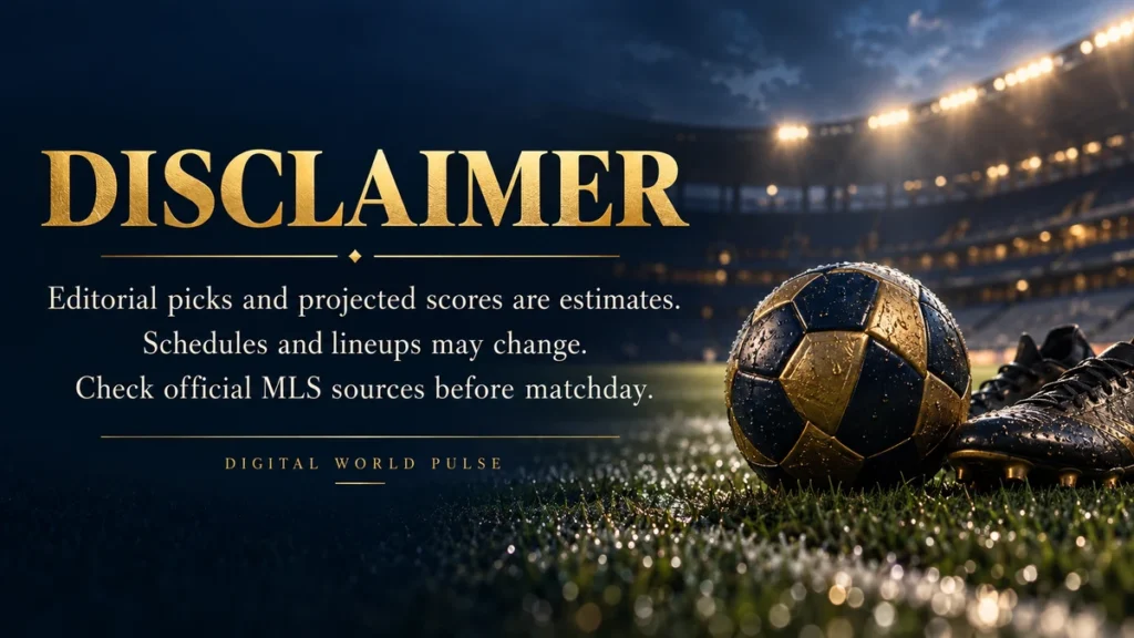 MLS October 10 11 2026 editorial match analysis and informational content disclaimer
