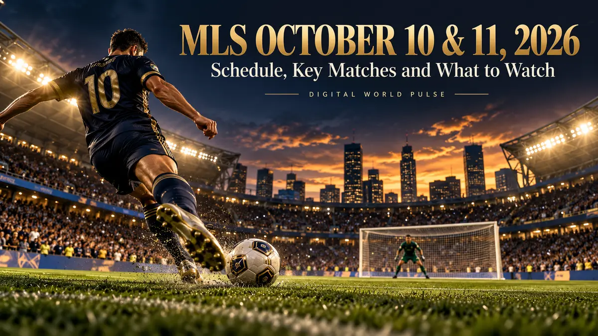 MLS October 10 11 2026 key matches and weekend match analysis