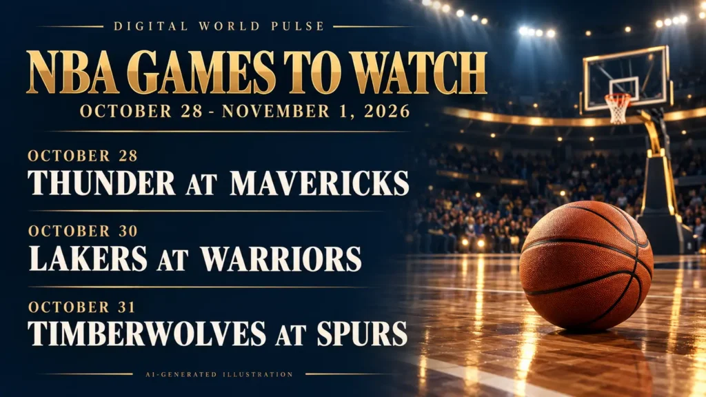 NBA October 28 November 1 2026 game analysis, winner picks and score projections