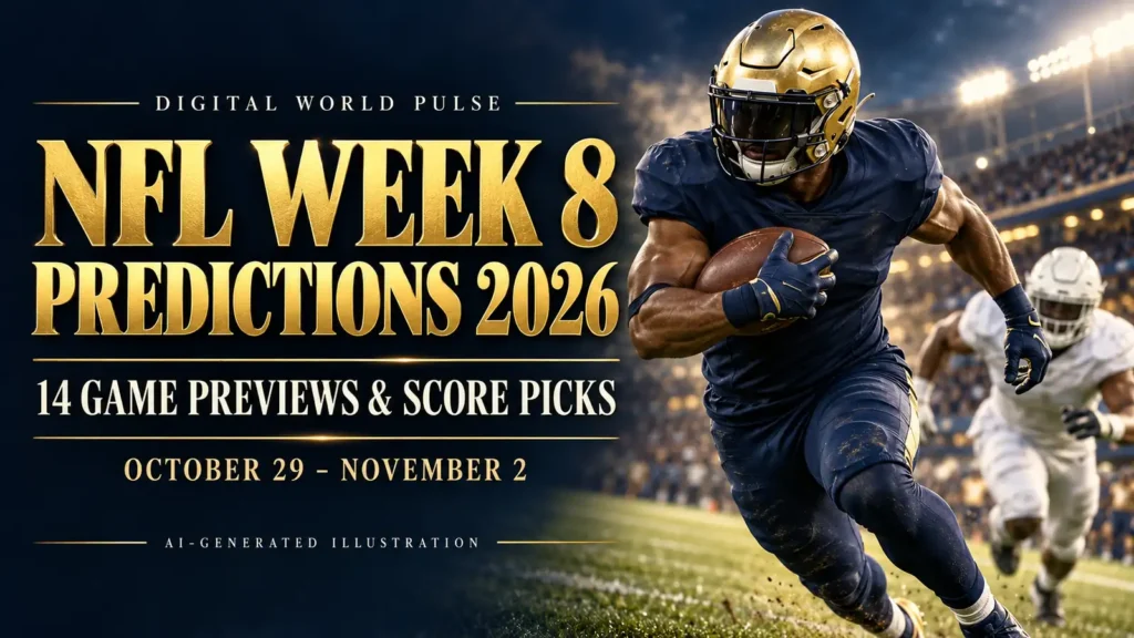 NFL Week 8 2026: Best Games, Picks & Projected Scores