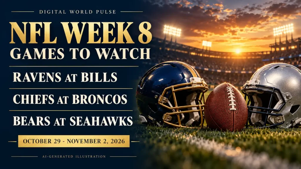 NFL Week 8 2026 predictions, matchup analysis and score picks