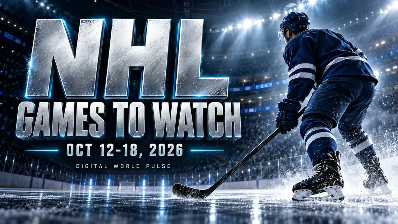 NHL Games to Watch October 15–18 2026