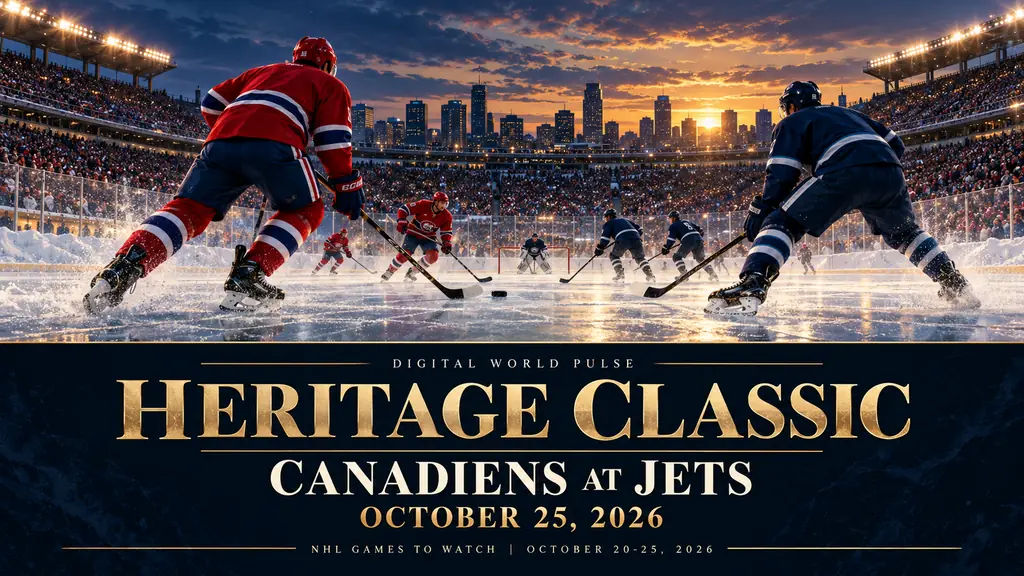 NHL Games to Watch October 20 25 2026 top matchups and projected scores