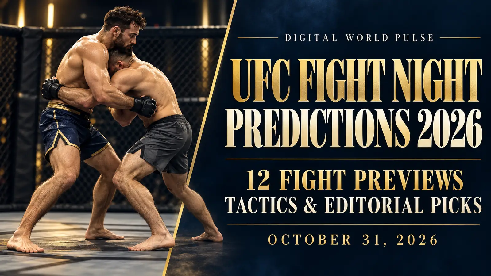 UFC Fight Night Moicano vs Nolan October 31 2026